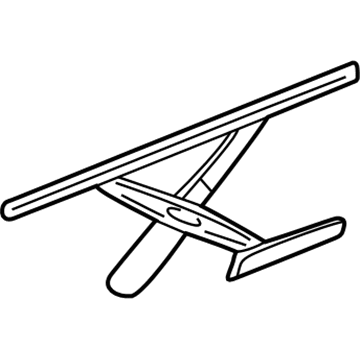 Mopar 4724282AH Front Passenger Side Window Regulator