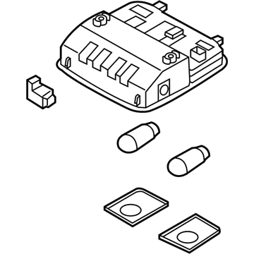 Hyundai 92800-F3000-XUG Overhead Console Lamp Assembly