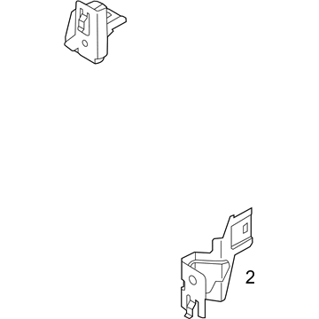 Nissan 24317-3DA0A Bracket-Fuse Block