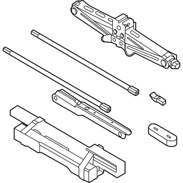 Ford NZ6Z-17080-A JACK ASY - LIFTING