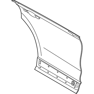 Ford LJ7Z-7824700-A PANEL ASY - DOOR - OUTER