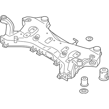 Hyundai 62405-C1050 Crossmember Complete