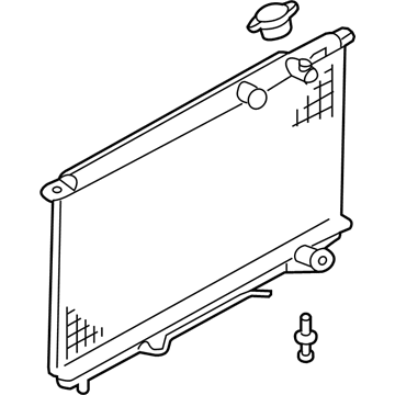 Kia 253103F001 Radiator Assembly