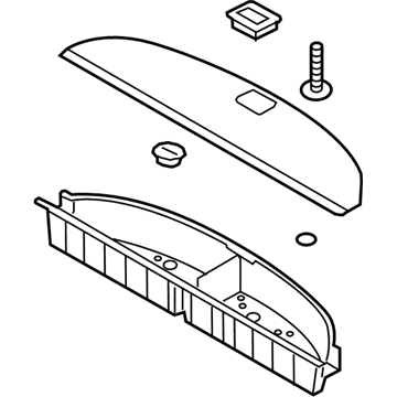 Hyundai 85715-4Z000-NBC Luggage Assembly-Center Box