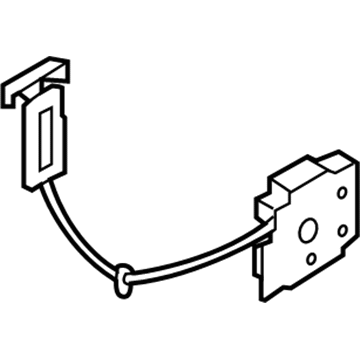 Nissan 84630-3AN0B Trunk Lock Assembly