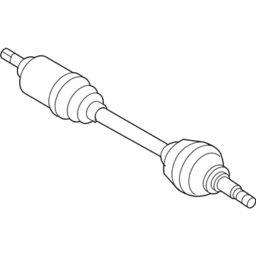 Hyundai 49500-1E111--SJ Shaft Assembly-Drive, LH