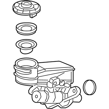 Honda 46100-TBA-A11 Master Cylinder A