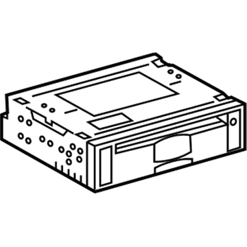 Toyota 86270-45010 DVD Unit