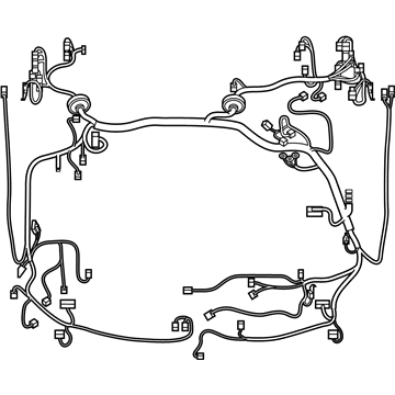 Toyota 82111-F4610 Wire, Engine Room Main