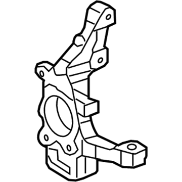 Mopar 4766037AD Steering Knuckle-Suspension Knuckle Front Left, Front