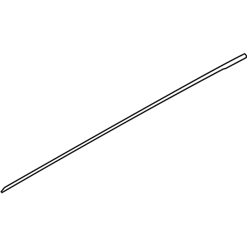 Hyundai 83850-S8000 MOULDING Assembly-RR Dr Frame, LH