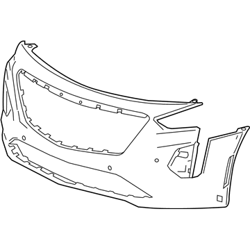 GM 84713015 Bumper Cover