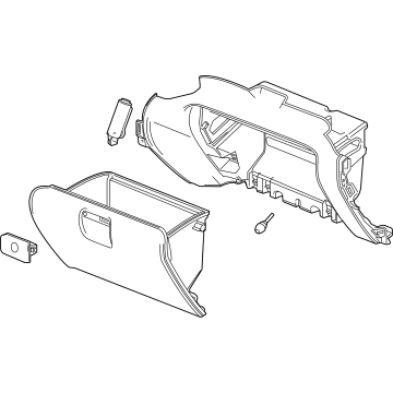 GM 84788135 Glove Box Assembly