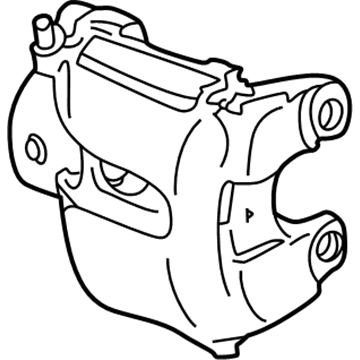 BMW 34-11-6-758-113 Front Left Brake Disc Caliper