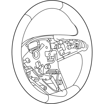 GM 84756025 Steering Wheel