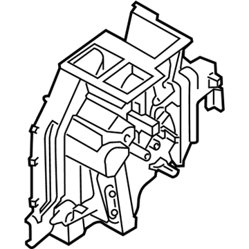 Kia 971354C000 Case-Heater & EVAPORATOR