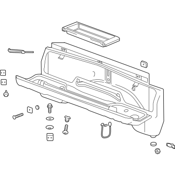 GM 84362598 Storage Compart