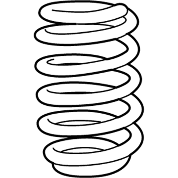 Mopar 68240393AA Front Coil Spring