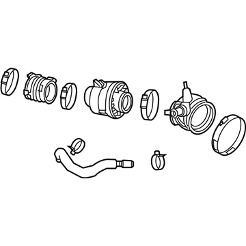 Hyundai 28130-D3500 Hose Assembly-Air Intake