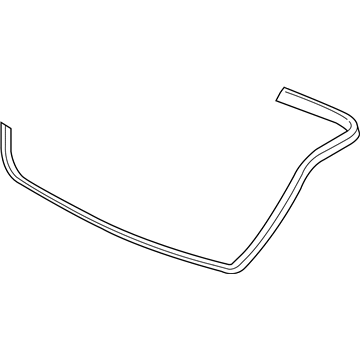 Acura 74865-TY2-A11 Weatherstrip, Trunk Lid