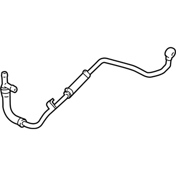 BMW 11-53-7-605-028 Turbocharger Coolant Line