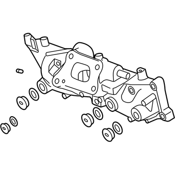 Acura 18100-RWC-A00 Manifold, Exhaust