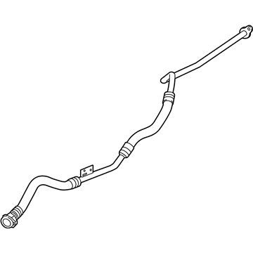 BMW 17-22-8-053-478 TRANSMISSION OIL COOLER LINE