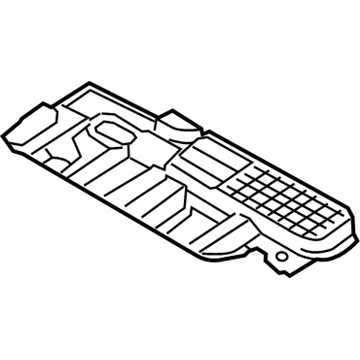 Hyundai 84590-3N000-HZ Cover Assembly-Under, LH