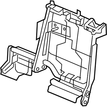 Nissan 88060-4CP1A Frame Assembly-Rear Seat, LH