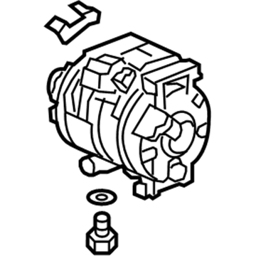 Acura 38810-R8A-A01 Compressor