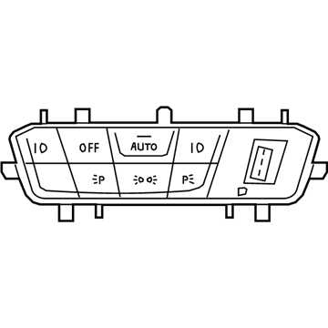 BMW 61-31-9-461-143 CONTROL ELEMENT LIGHT