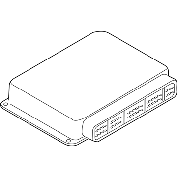 BMW 12-14-7-561-504 Engine Control Module