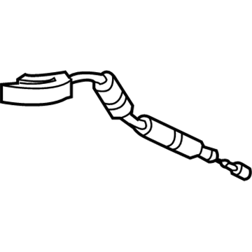 BMW 51-21-7-024-644 Bowden Cable Right