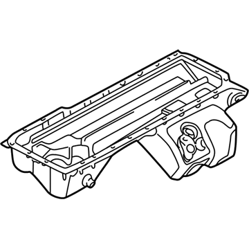 BMW 11-13-7-838-132 Oil Pan