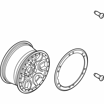 Ford M2DZ-1007-A WHEEL ASY