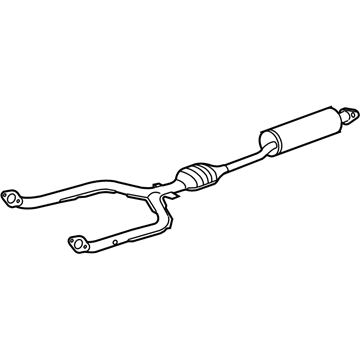 Lexus 17410-50430 Front Exhaust Pipe Assembly