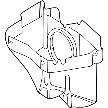 BMW 12-90-1-706-387 Bottom Part With Blower