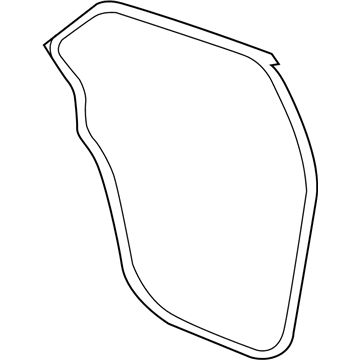 Mopar 5065164AI WEATHERSTRIP-Rear Door Mounted