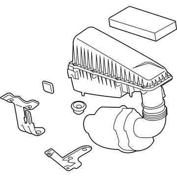 BMW 13-71-8-603-092 Intake Silencer