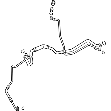 GM 84153129 Evaporator Tube