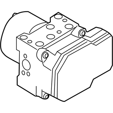 Kia 589102G701 Anti-Lock Brake Actuator And Pump Assembly