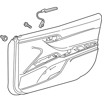 Toyota 67610-06L50-B0 Door Trim Panel