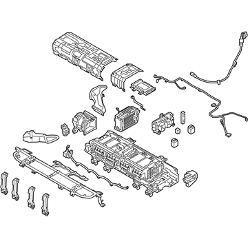 Hyundai 37501-G2120 Battery System Assembly