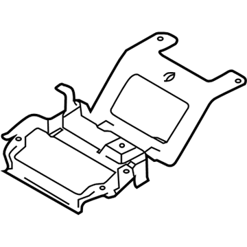 Nissan 26439-1JA0A Bracket-Map Lamp