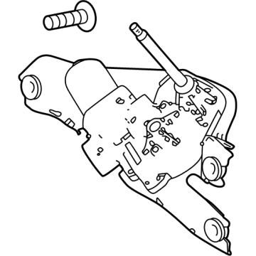 Acura 76700-TYA-A01 Wiper Motor Assembly