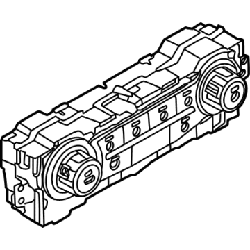 Nissan 27510-9BU3A CONTROL ASSY-AIR CONDITIONER