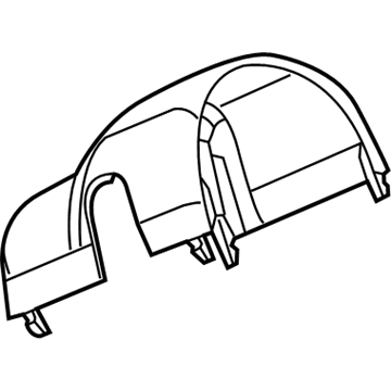 Mopar 5PN36DX9AA SHROUD-Steering Column