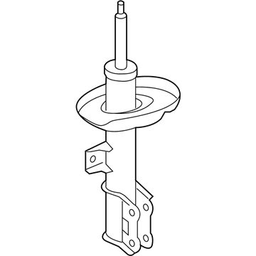 Hyundai 54651-A5400 Strut Assembly, Front, Left