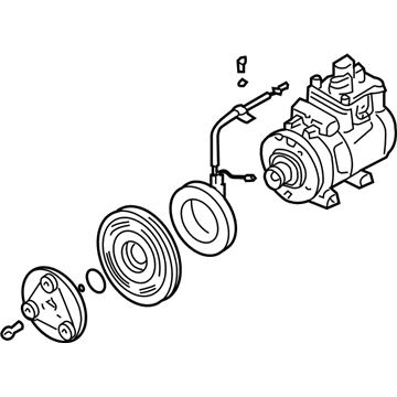 Kia 97701FD000RU Reman Compressor Assembly