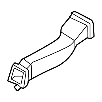 Hyundai 97010-N9010 DUCT ASSY-RR VENT